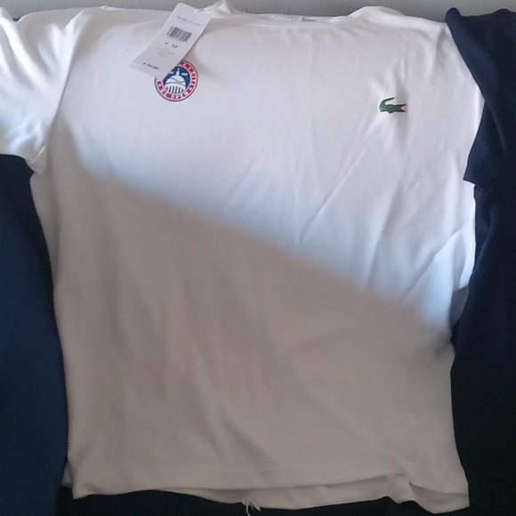 Brand new never worn lacoste shirts
